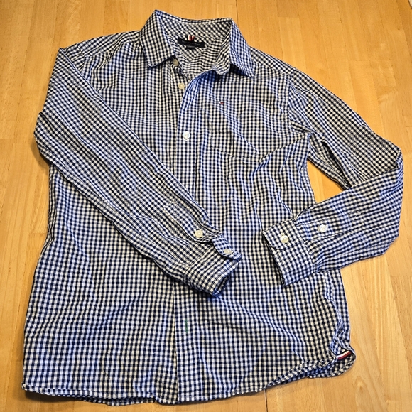 Tommy Hilfiger Dress Shirt Boys Large - Picture 3 of 3